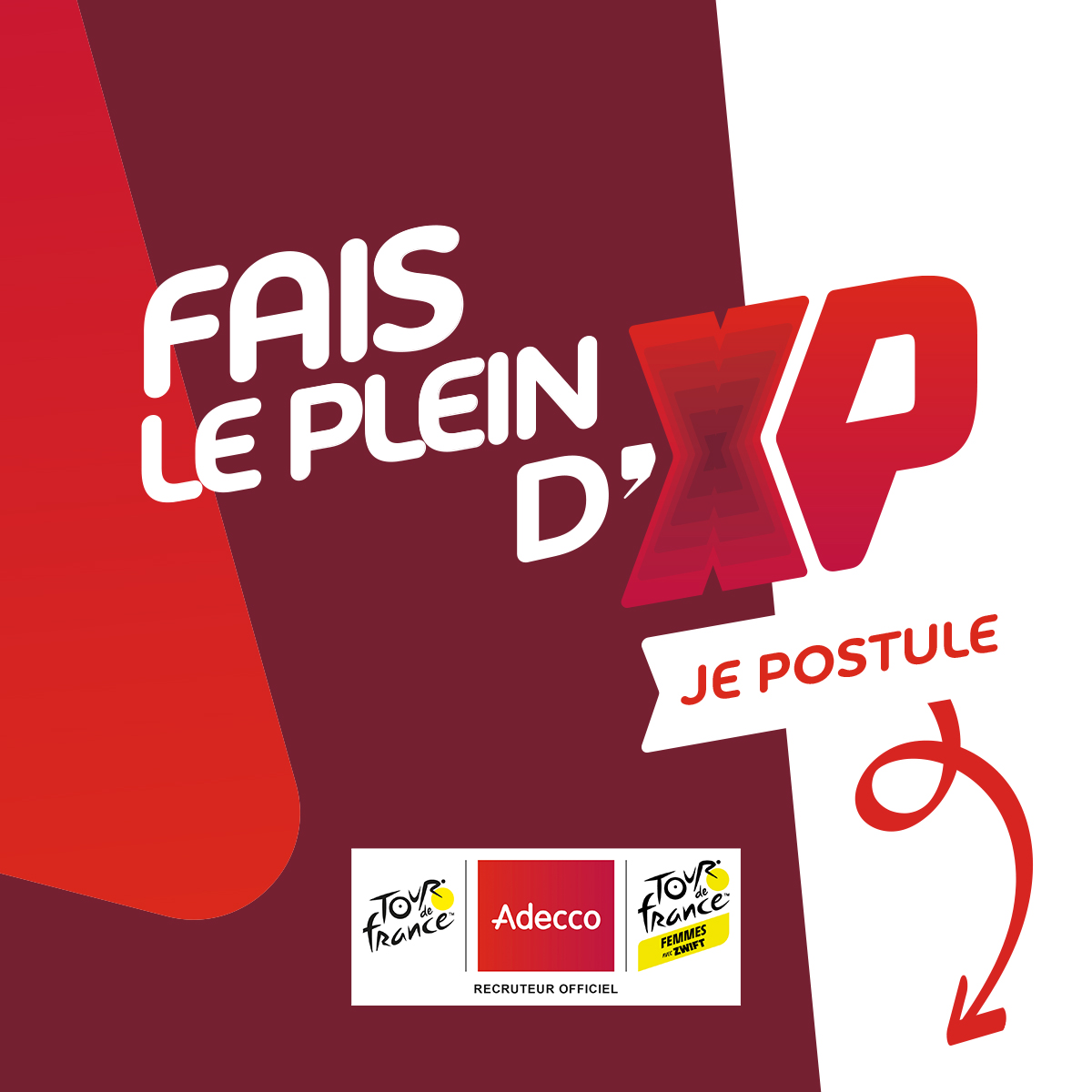 [ #TDF2023 🚲 ]

#Adecco recherche des personnes #motivées pour travailler sur le #TourdeFrance. Si tu es passionné.e de #sport, cette #mission est pour toi 😉 !

▶️ fal.cn/3xueM ◀️