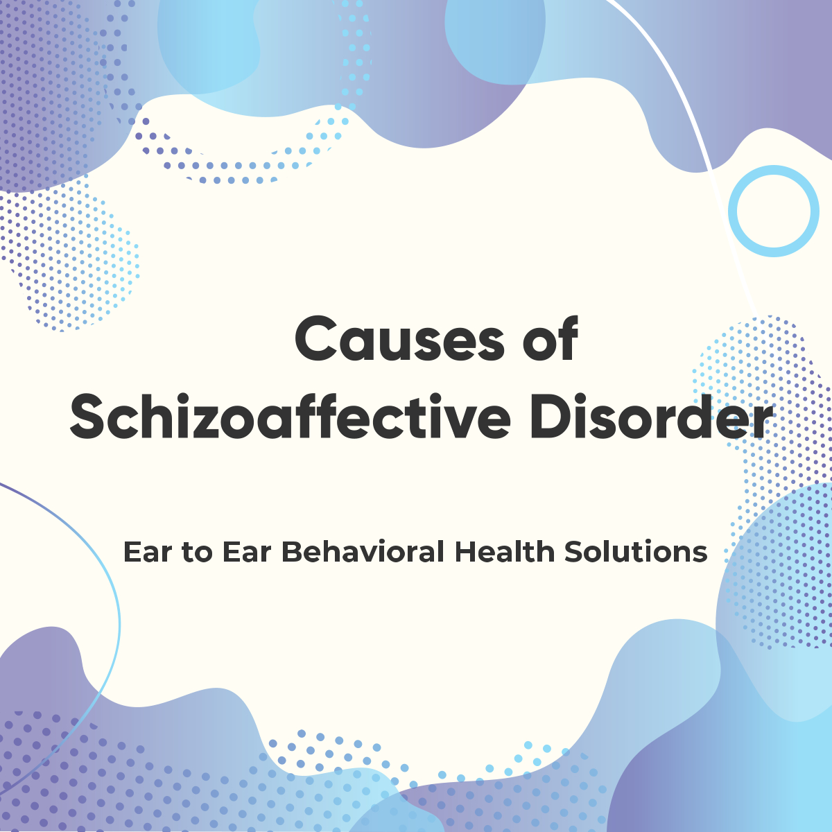 Although the exact cause of schizoaffective disorder is unknown, a combination of causes may contribute to its development. This includes genetics, stress, psychoactive drug use, and changes in brain chemistry and structure.

#SchizoaffectiveDisorder #ChicagoIL #MentalHealthCare