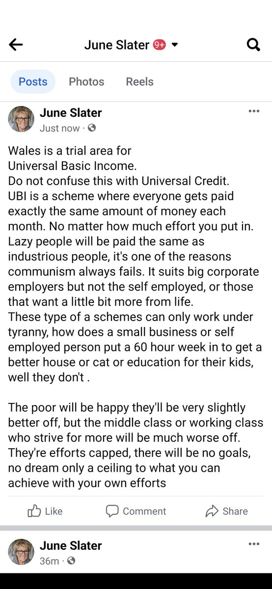 juneslater17's tweet photo. 3 Welsh ministers have suggested that illegals waiting for asylum claims should be included  in the UBI and given £1600 a month, but NOT have to work, this is the precursor to 
You'll own nothing and be happy https://t.co/gdsGhUUe0r