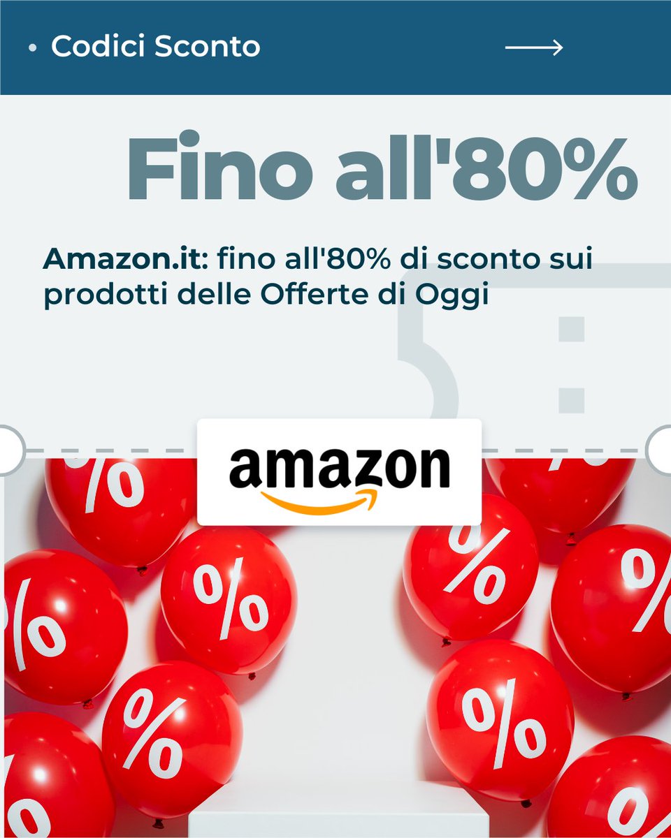 Trovaprezzi's tweet photo. Scopri le migliori offerte di Amazon!
Sconti fino all'80%: https://t.co/C7z6bOWoxC
#trovaprezzi #trovaprezzinews #amazon #amazoncoupon #couponcommunity https://t.co/n4xrD3LlMT