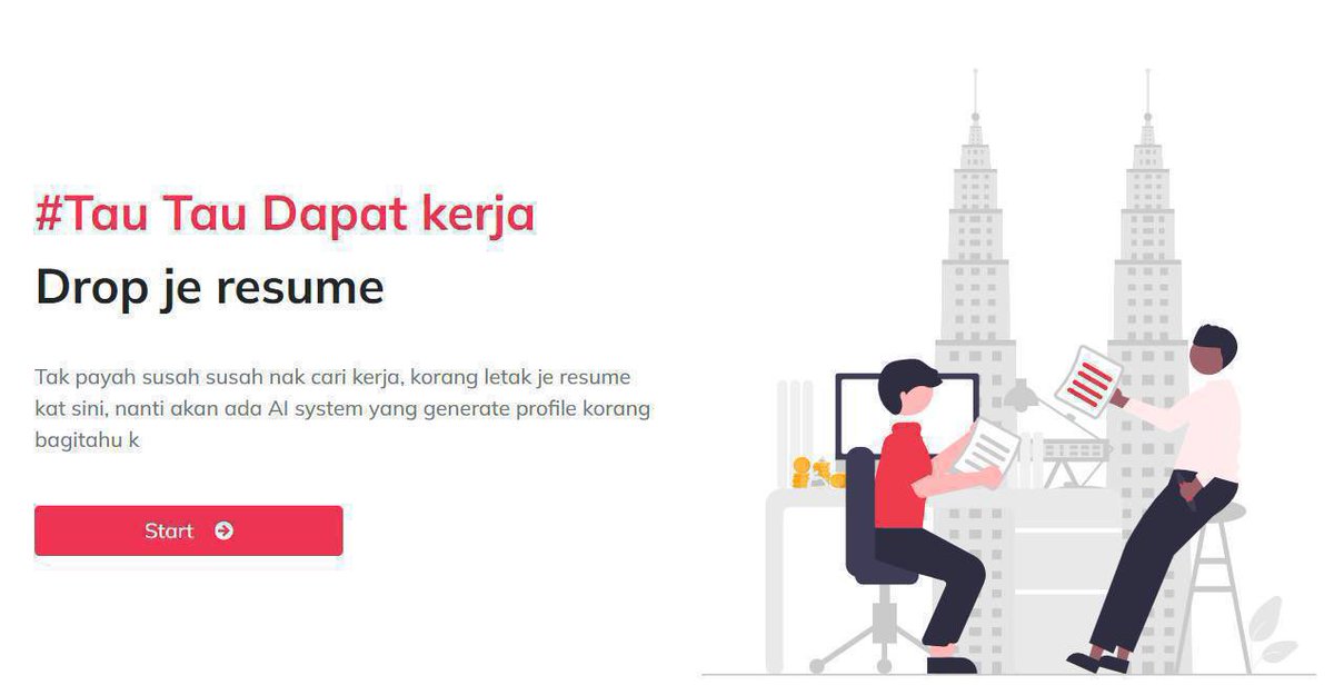 empayarkerjaya's tweet photo. Stop buang masa apply kerja manual. Best tak kalau guna sistem AI yang korang boleh apply 50 kerja dalam masa 5 minit? 

Dah jangan serabut kepala. Drop je resume dekat sini nanti sistem AI akan buat kerja untuk korang. Mudah dan cepat.

Link: https://t.co/jNgvavh6Js https://t.co/chrxy0cnq2
