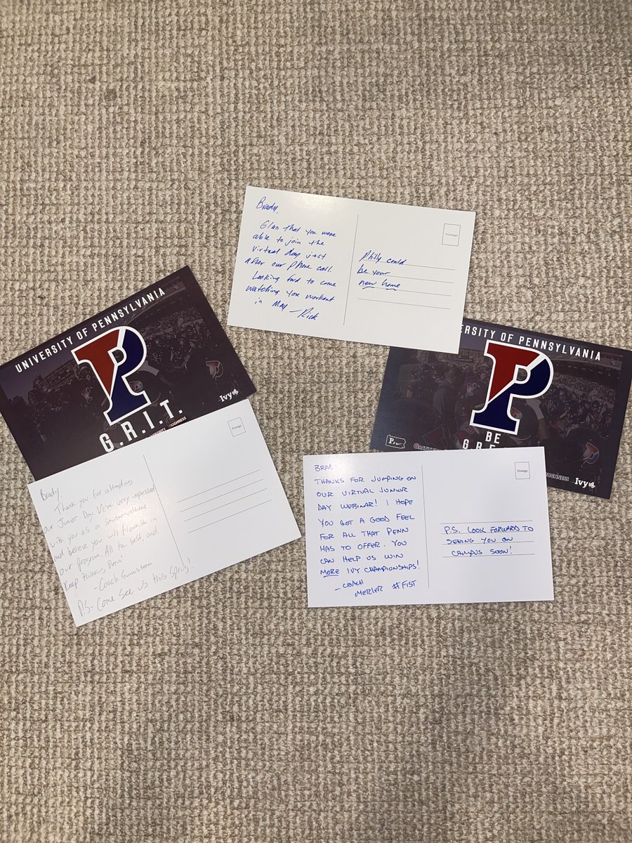BradyJung_'s tweet photo. Awesome visit to @PENNfb last week. Had a great time meeting the coaches, watching spring practice and touring the facilities. Thanks @coach_ru for hosting me! @CoachMikeHillSF @COACH_PAPAS https://t.co/AWftSOzdV4