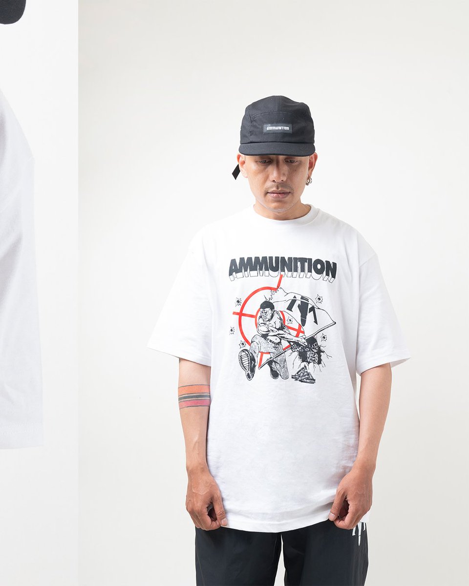 “MENOREH WHITE”
white short sleeves T-shirts available now at tokopedia.com/ammunition artwork by @ #ammuundead