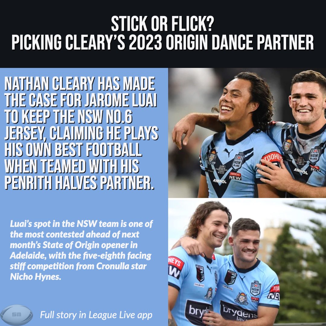 leagueLIVE_app's tweet photo. The New Hottie or The Childhood Sweetheart?

It's never too early to talk about #Origin, and as such, let the debates begin! 

(P.S. We all know what #QLDer would do...)

📰 FULL STORY - https://t.co/4Hi1j0d2JI

#NRL #SOO #RugbyLeague https://t.co/48Jqs8qCdU