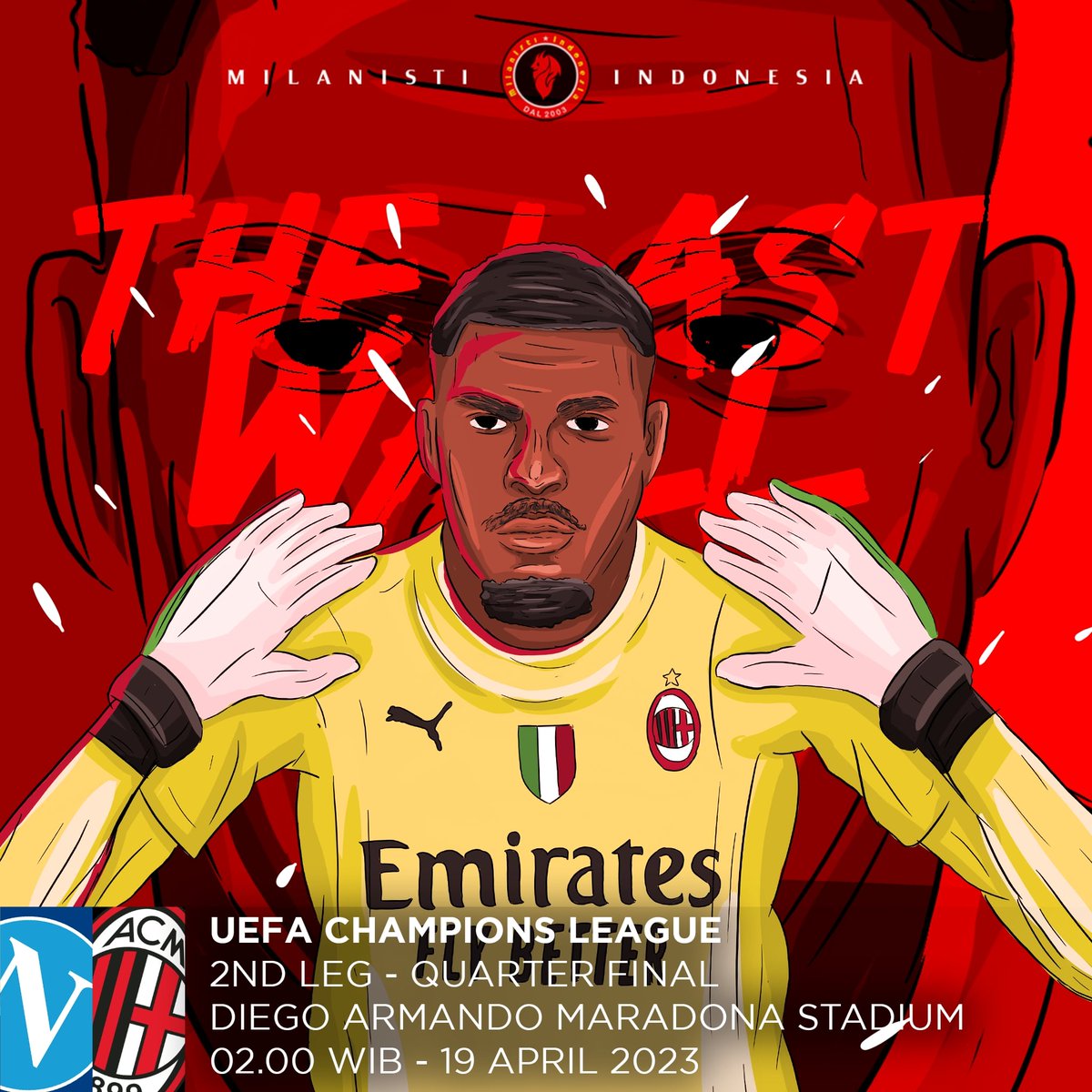 MilanistiOrId's tweet photo. #MILANDAY 

Selesaikan misi, amankan tiket ke babak semifinal UCL. Satu langkah lagi untuk kembali mencatatkan sejarah.

Berharap pada ketangguhan THE LAST WALL, Mike Maignan!!

Optimis gaes?

#kitamilanisti🇮🇩 #milanistiindonesia #acmilan #ucl https://t.co/66VxOERrhi