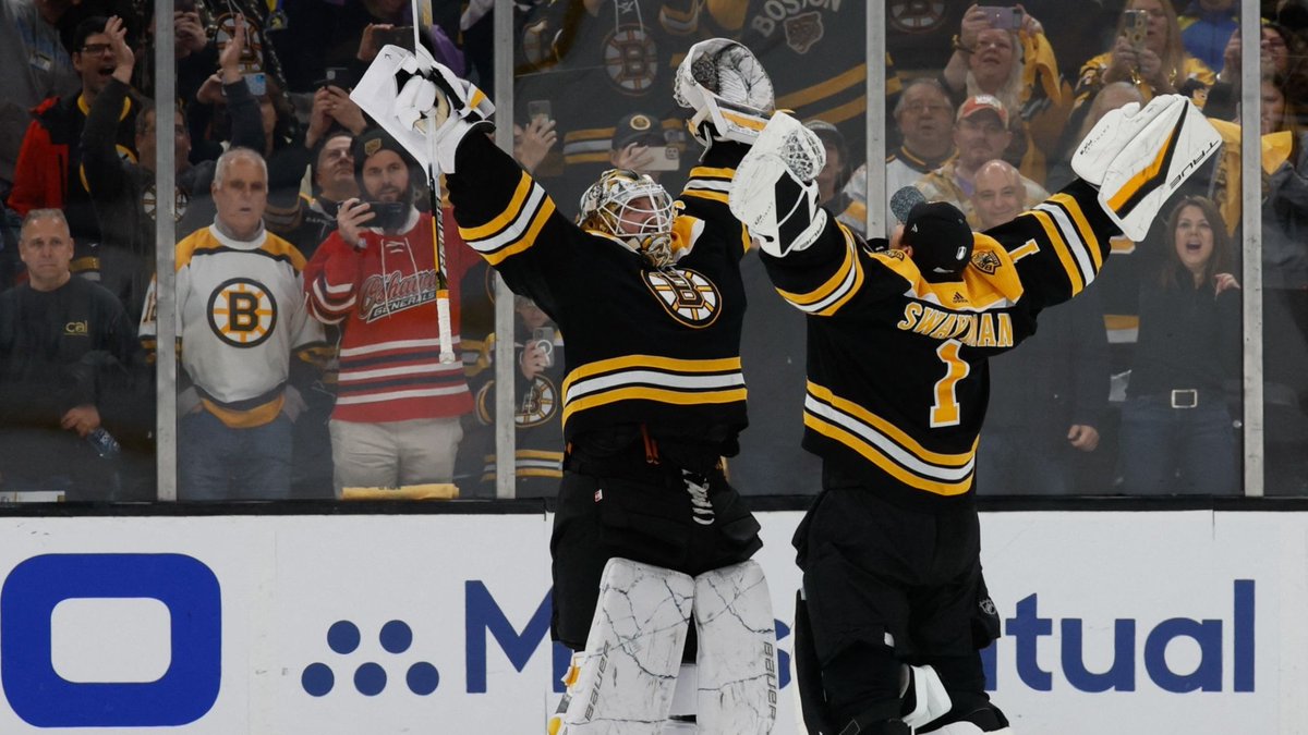 Ullmark tillbaka nära Boston inledde NHL-slutspelet med seger dlvr.it/Smfgp5