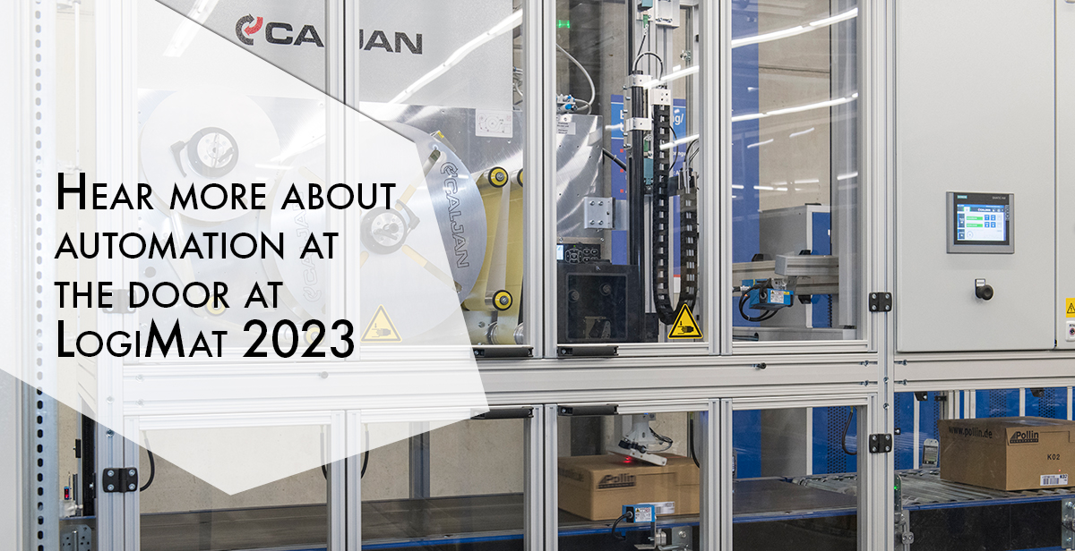 Caljan_Group's tweet photo. Only one week left until #LogiMat2023. 
If your focus is on automating your goods-in and goods-out process, be sure to prioritize booth 3A45. See you next week! 

#automation #warehoussolutions #materialhandling https://t.co/o9qCn2Z0Yf
