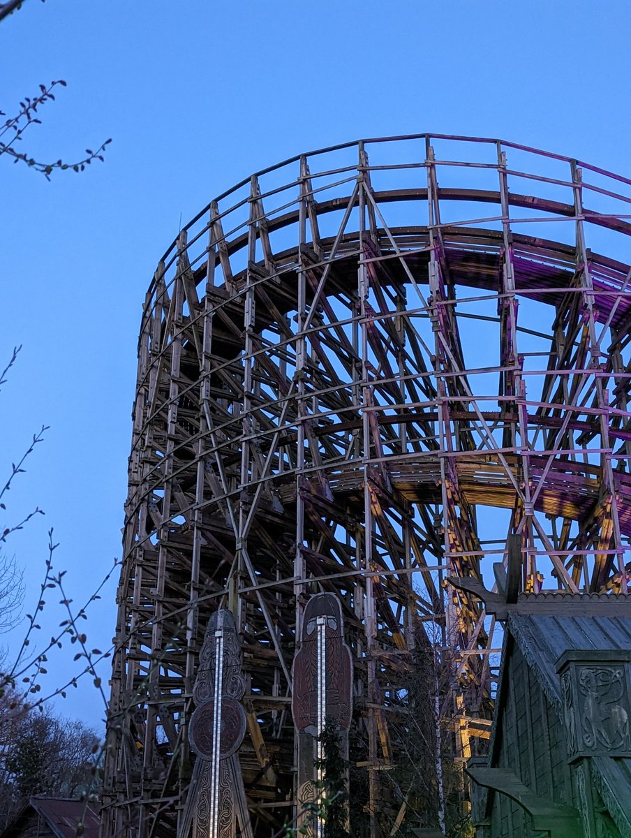 A few photos from Gothenburg where we've been looked after well by Liseberg tonight with good food in the hotel and late night rides on Balder, Valkyrie and Loke  &amp; walkthrough scare Hotel Gasten. 

youtu.be/2GUrV47Kjso #ECCliseberg <a href="/coasterclub/">European Coaster Club</a> @liseberg