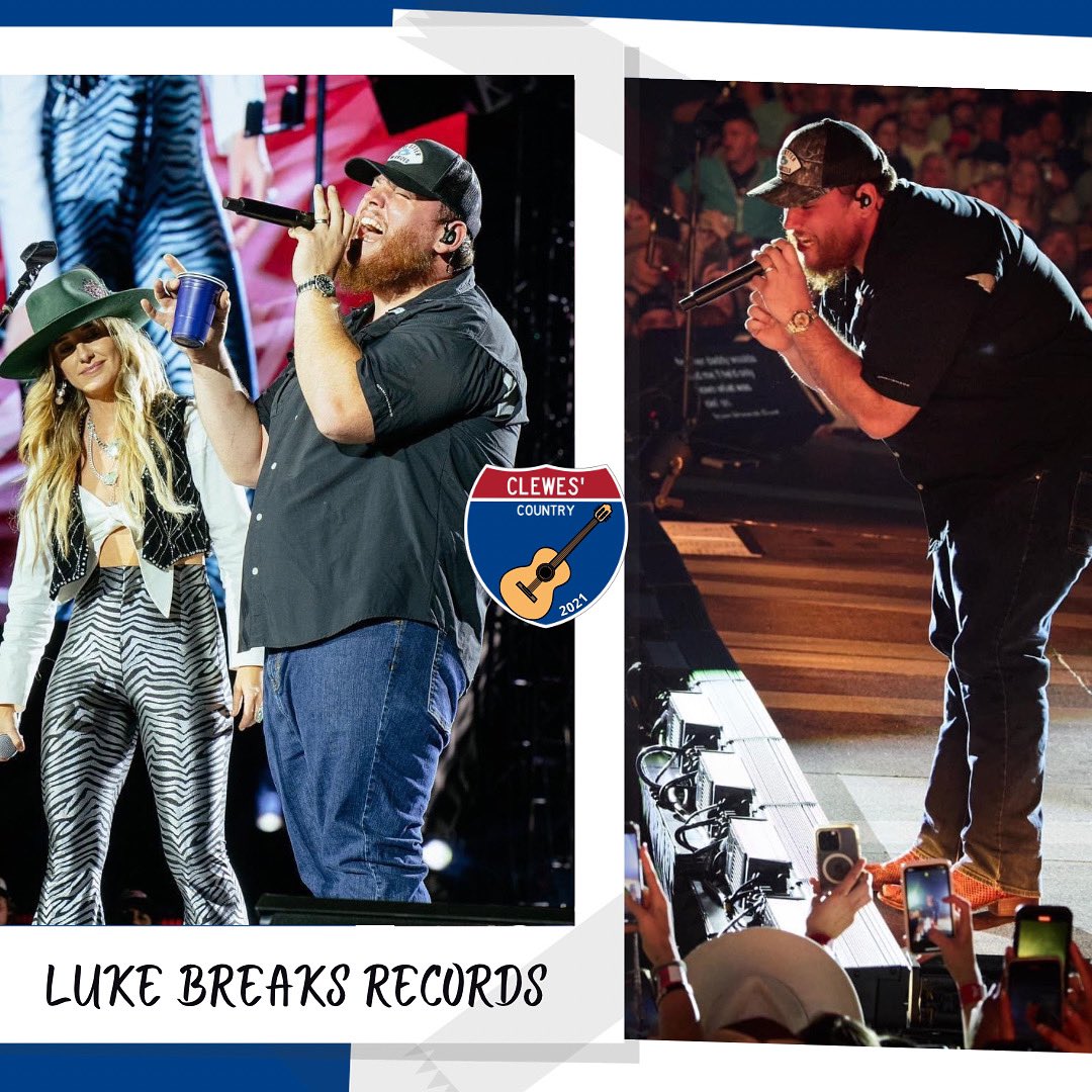 Clewes’ Country UK (@clewescountryuk) on Twitter photo We’re a currently watching an icon in the modern day.
<a href="/lukecombs/">Luke Combs 🎤</a> is breaking records all over right now as following taking his tour to Nashville, it was revealed that he ended up breaking Nissan Stadium's two-day and single-day concert attendance records with over 95,000. 😱 We’re a currently watching an icon in the modern day.
<a href="/lukecombs/">Luke Combs 🎤</a> is breaking records all over right now as following taking his tour to Nashville, it was revealed that he ended up breaking Nissan Stadium's two-day and single-day concert attendance records with over 95,000. 😱
