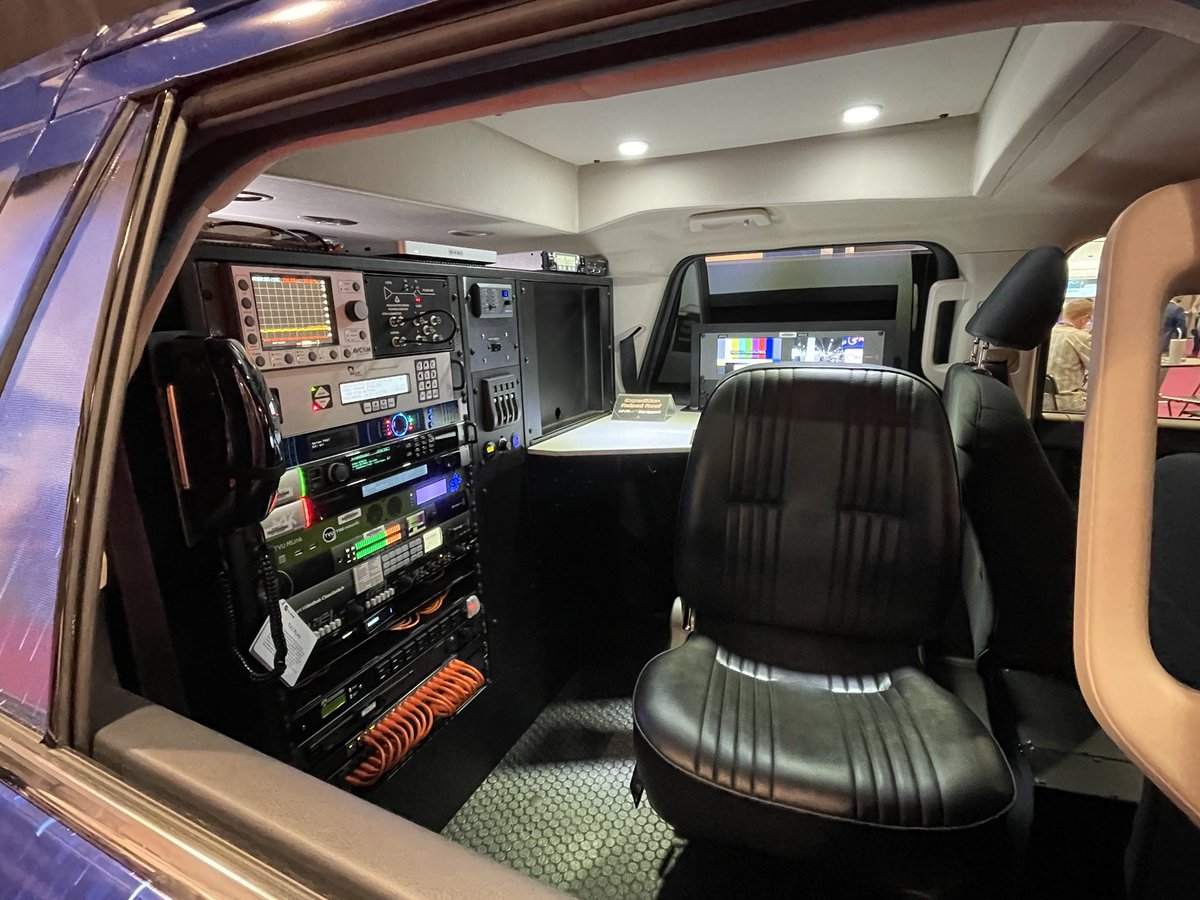 NABショーで見かけたOBバン。ドリームシャック🥰　#ラスベガス #NAB2023 #OBVan