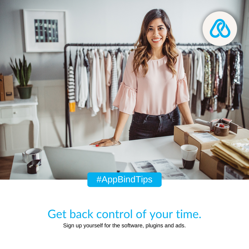 #AppBindTips💯 

With our subscription management tool, you can easily sign up for the software, plugins, and ads your clients need using a shared email. 📧 

👏 Join for free today: appbind.com

#AppBind #DigitalTransformation #SubscriptionBusiness