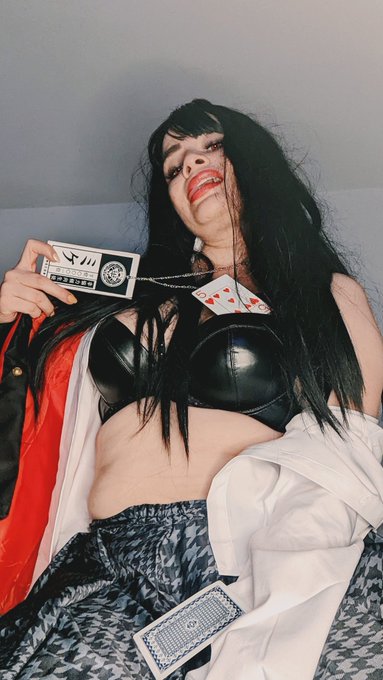 Let's play a game! I love to bet!! Let's have some fun, sinner.   &hearts;️&hearts;️&hearts;️&hearts;️&hearts;️&hearts;️ https://t.co/LkYYkDTl<a href="/tag/cosplayer"class="tags"><span>#cosplayer</span></a><a href="/tag/cosplay"class="tags"><span>#cosplay</span></a><a href="/tag/demonslayer"class="tags"><span>#demonslayer</span></a><a href="/tag/kimetsunoya"class="tags"><span>#kimetsunoya</span></a>