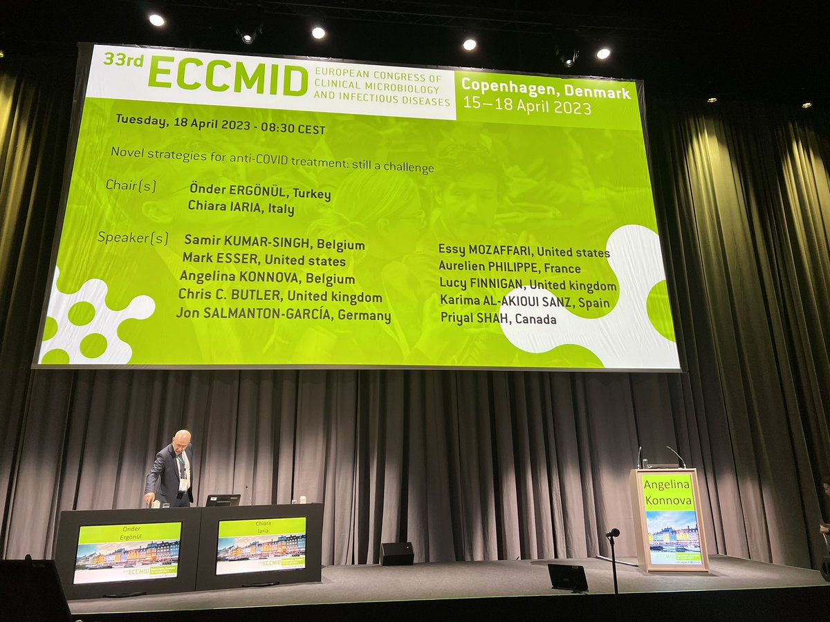 ECCMID: Join in Hall J for some awesome covid therapeutics reseach