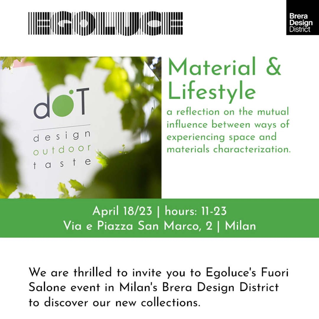 egolucesrl's tweet image. We are thrilled to invite you to Egoluce's Fuori Salone event
in Milan's #BreraDesignDistrict to discover our new collections

Brera Design District - DOT
Piazza San Marco, 2 Milan
April 18/23 \| hours: 11-23

#egoluce #lightingdesign
#breradesignweek  #fuorisalone2023