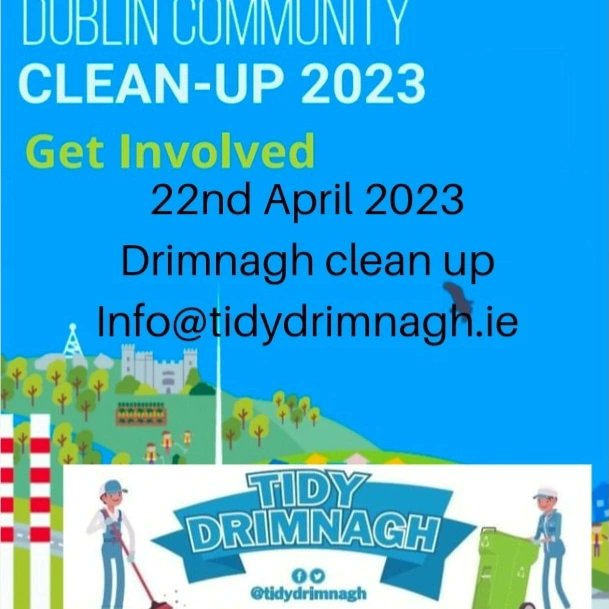 Will you be helping on your road this Saturday? 
Get in touch with us & we'll get a pack to you. #Dublincommunitycleanup #nationalspringclean 
info@tidydrimnagh.ie