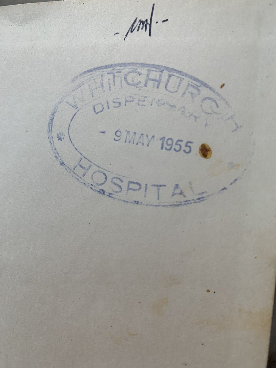 Day 18 #Archive30 
#ArchiveCollection 

We have a fantastic collection of #pharmacy related items @WhitchurchHosp 

#PharmHist 
#hospitalpharmacy 
#NationalFormulary 
#MentalhealthHistory 
#Historypsychiatry 
#Dispensary
