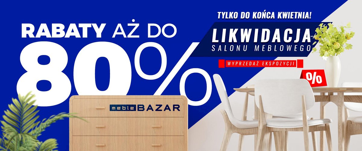 shbazar's tweet photo. Zapraszamy do salonu meblowego w Poznaniu, ul. Adama Kręglewskiego 9. Promocja z likwidacji sklepu! Kup wymarzone meble z wystawy do -80%. Oferta do końca kwietnia. https://t.co/8V6OVEuk0L