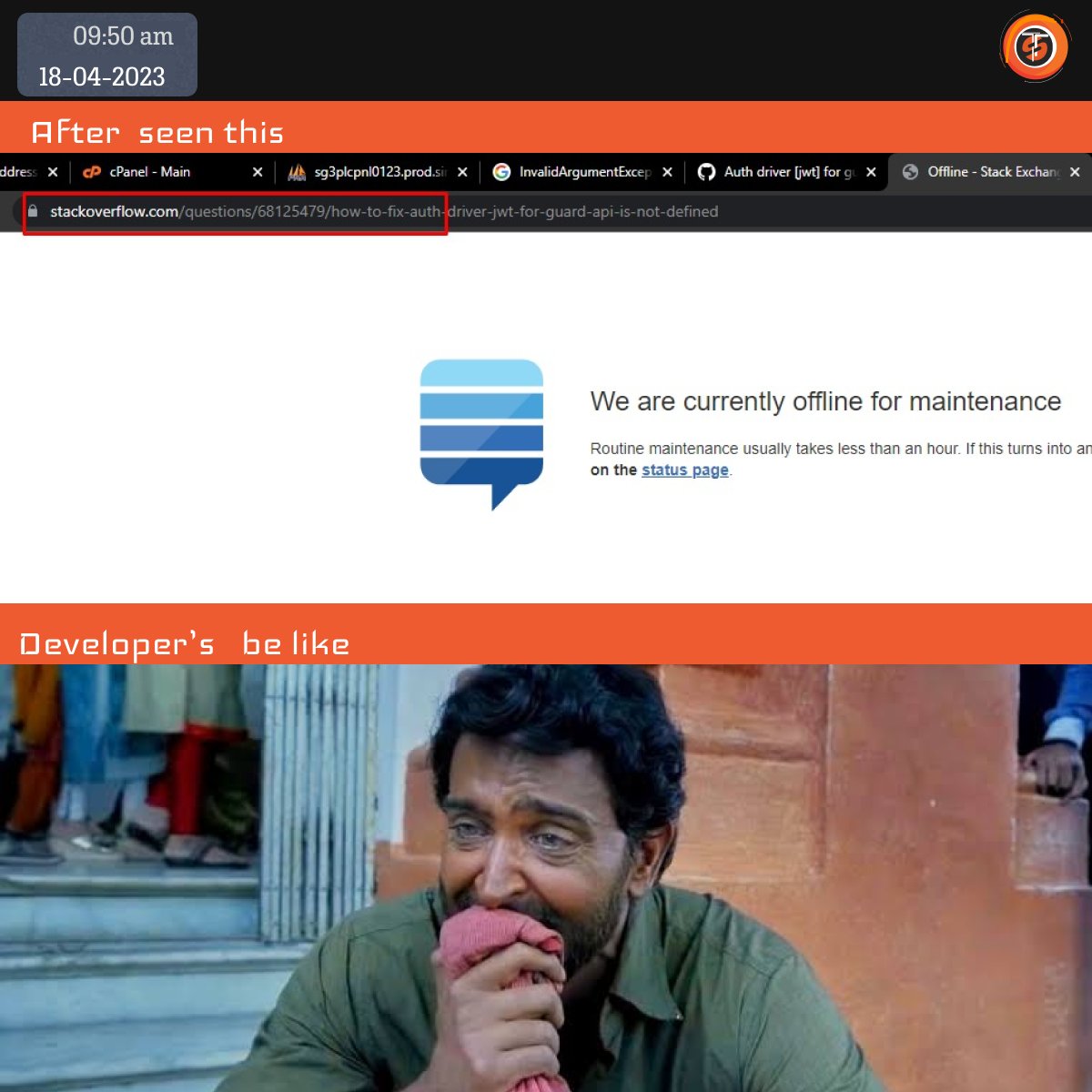 SthanaveTech's tweet image. #STACK  #stackoverflow #developers  #Memes  #sthanaveTech
