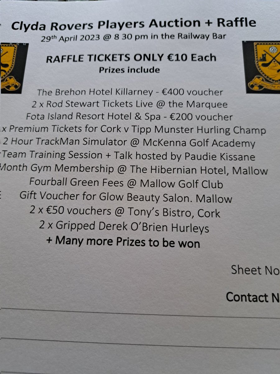 Clyda Rovers GAA tweet media
