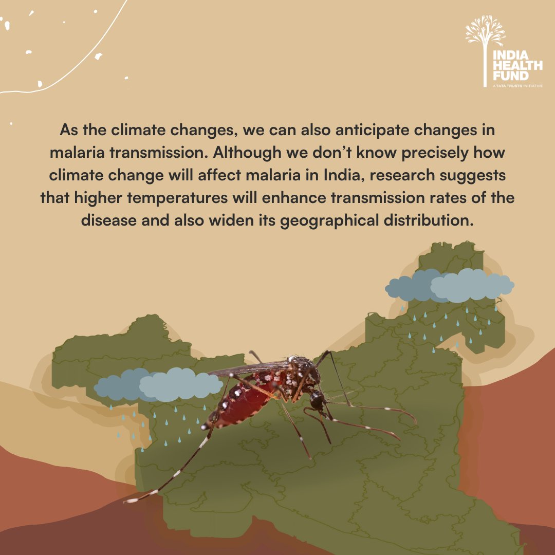 IndiaHealthFund's tweet photo. Science-driven #HealthInnovation is essential to tackle the climatic changes that directly impact the transmission of vector-borne diseases such as #Malaria.
#IndiaHealthFund #MalariaInIndia #MedicalProgress #MedicalInnovation #UniteForHealth https://t.co/fJhXnNDyQo