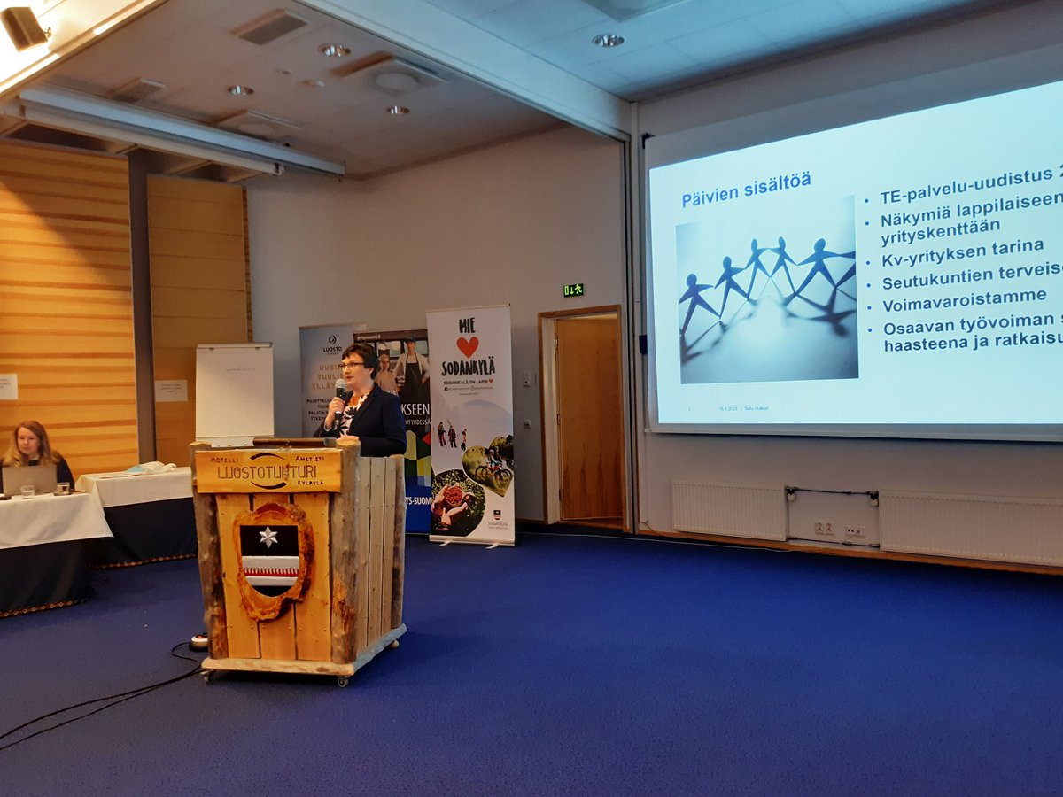 elinvoimak_LAP's tweet photo. #Lappi'laisten yrityspalvelutoimijoiden yhteiset kehittämispäivät ovat juuri alkaneet Luostolla! 💎

SYP-verkosto koostuu laajasta Lapin yrityksiä palvelevasta joukosta, jonka tavoitteena on alueen yritysten kasvun ja kehityksen edistäminen. #SYPLappi  #ELYkeskus #yrityspalvelut https://t.co/UFTrEYxG86