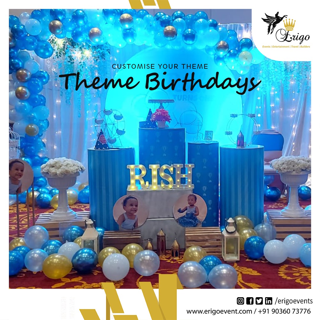 Customise Your Theme Birthday Party. 

#erigo #erigo_events #birthday #happybirthday #hbd #manymanyhappyreturnsoftheday #bestwishes #eventplanner #eventmanagement #photography #birthdaywish #birthdaypics #celebration #customized #birthdaycelebration #gifts #cakes #candles