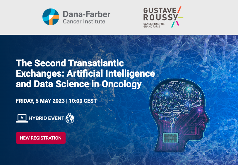 GustaveRoussy's tweet image. @GustaveRoussy vous donne RDV le 5 mai à Paris pour la seconde édition des &quot;Transatlantic Exchanges&quot; coorganisé avec le @DanaFarber Cancer Institute.

#TransatlanticExchanges : l’intelligence artificielle en oncologie au programme⬇️

gustaveroussy.fr/fr/transatlant…
