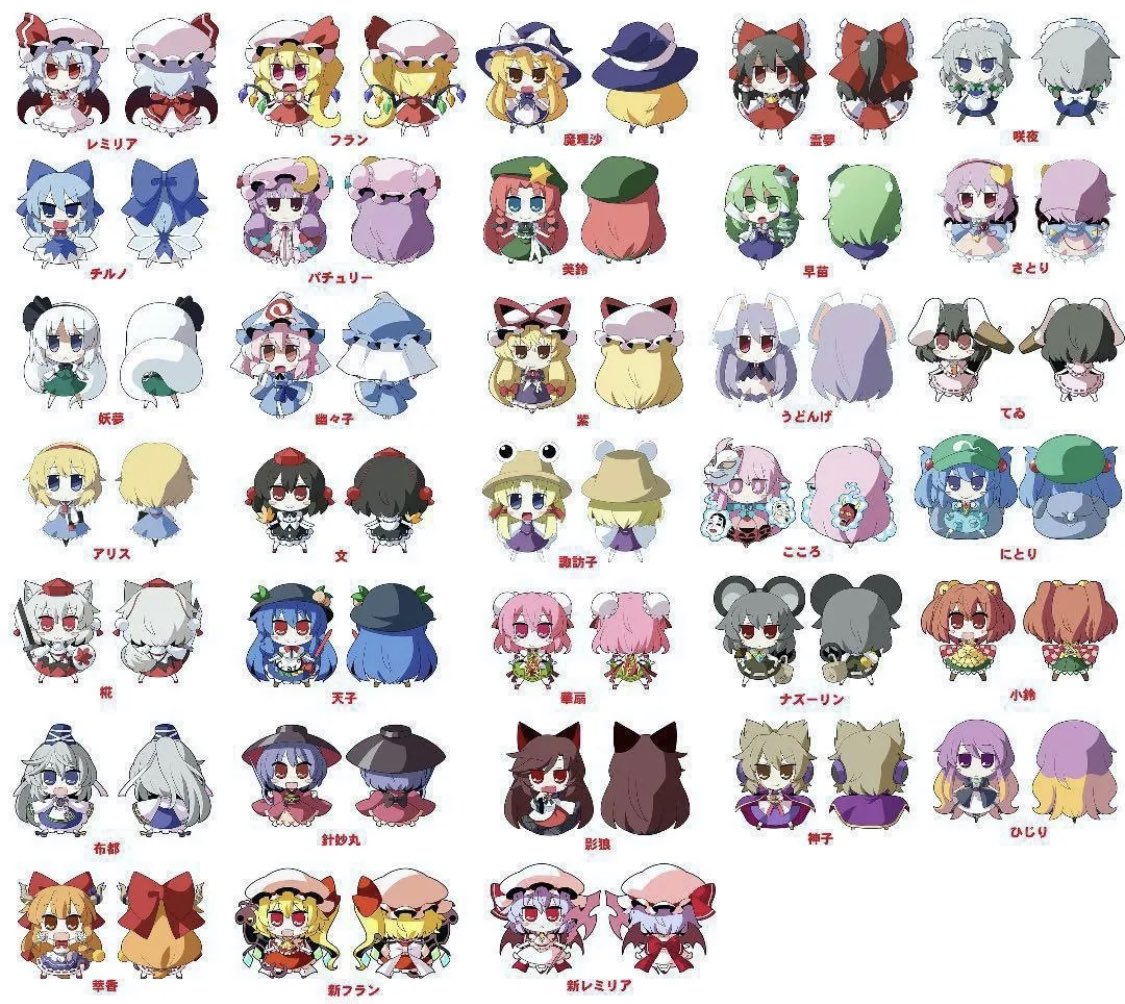 商品情報】 東方project 茜屋ラバーキーホルダー 各キャラ まだ色々