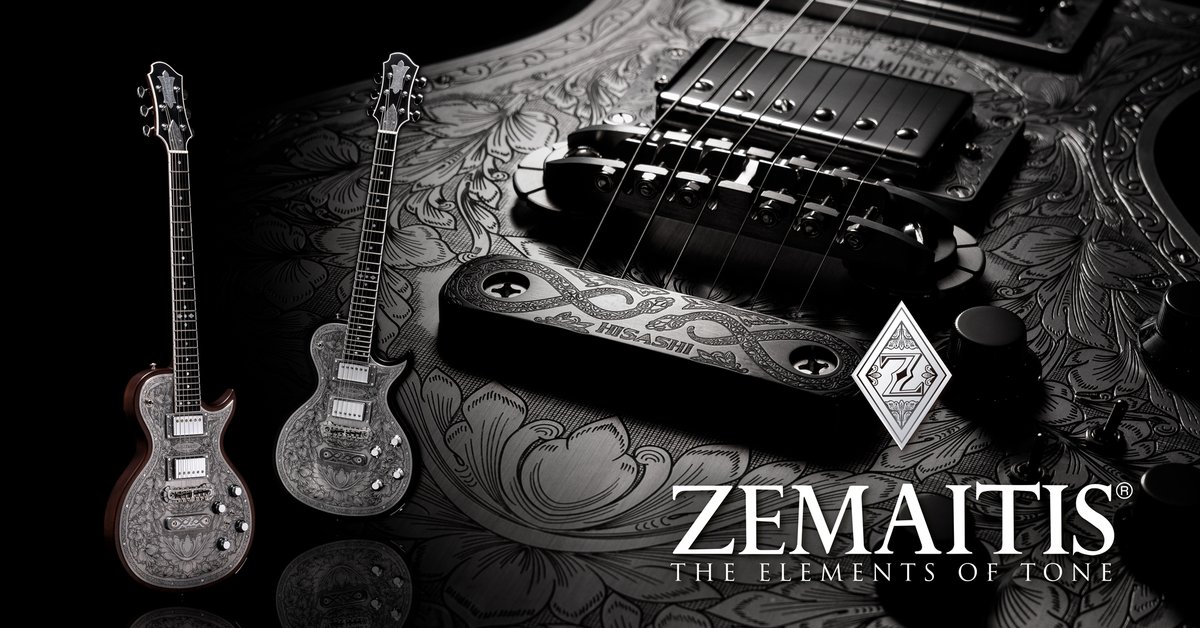 ゼマイティスのTHE PORTRAIT Metal Front HISASHI Signature Modelに