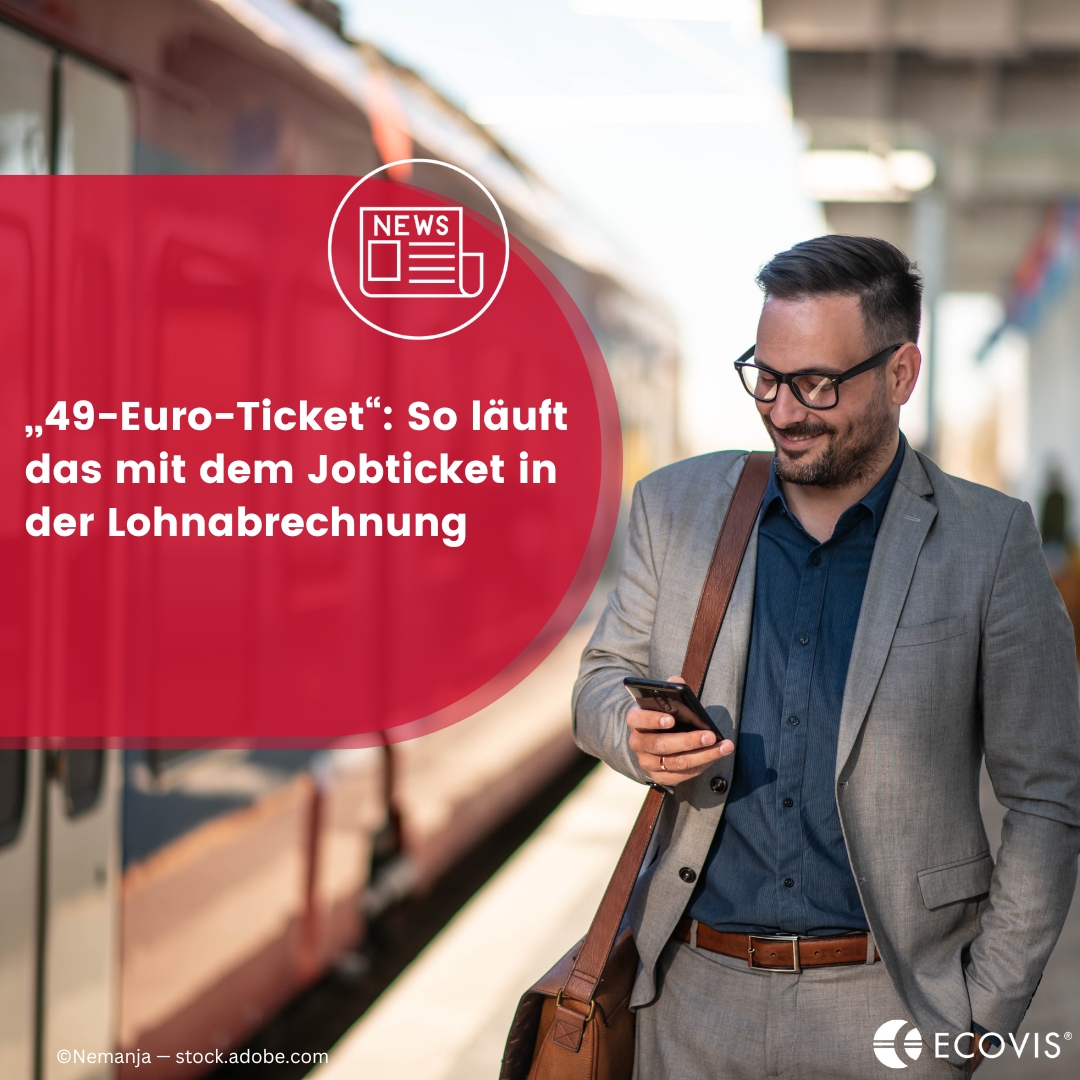 ecovis_com's tweet photo. Ab dem 1.Mai können Sie das 49-Euro-Ticket nutzen. Damit können Arbeitgeber ihre Angestellten finanziell unterstützen.

➡️ Was es zu beachten gilt und welche lohnsteuerlichen Auswirkungen das #Deutschlandticket hat, erklärt Martin Friese: https://t.co/wuV7NVYXAk https://t.co/vcaBNW8u5a