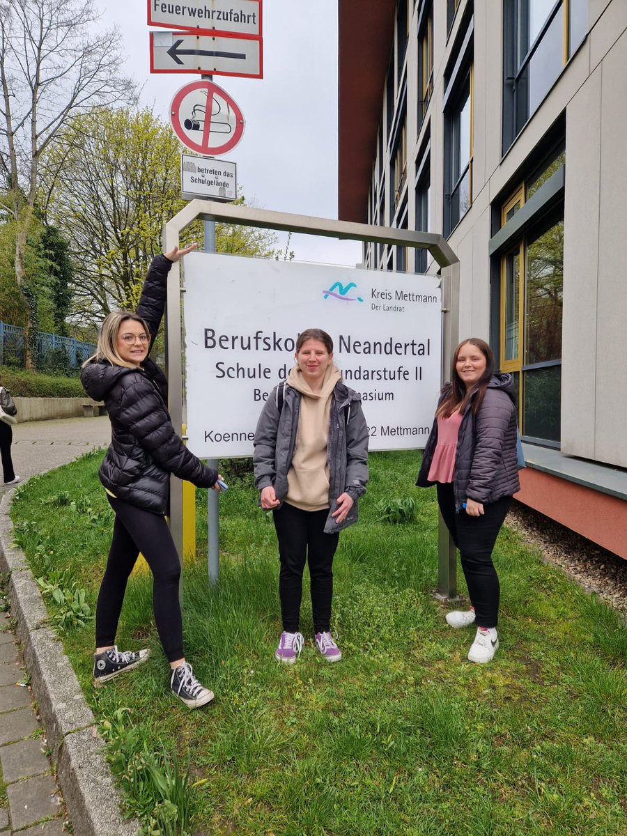 adam_phillips4's tweet image. First day in college for our students yesterday. They all did amazing, such an enriching day to see how college operates. 
#Erasmus23