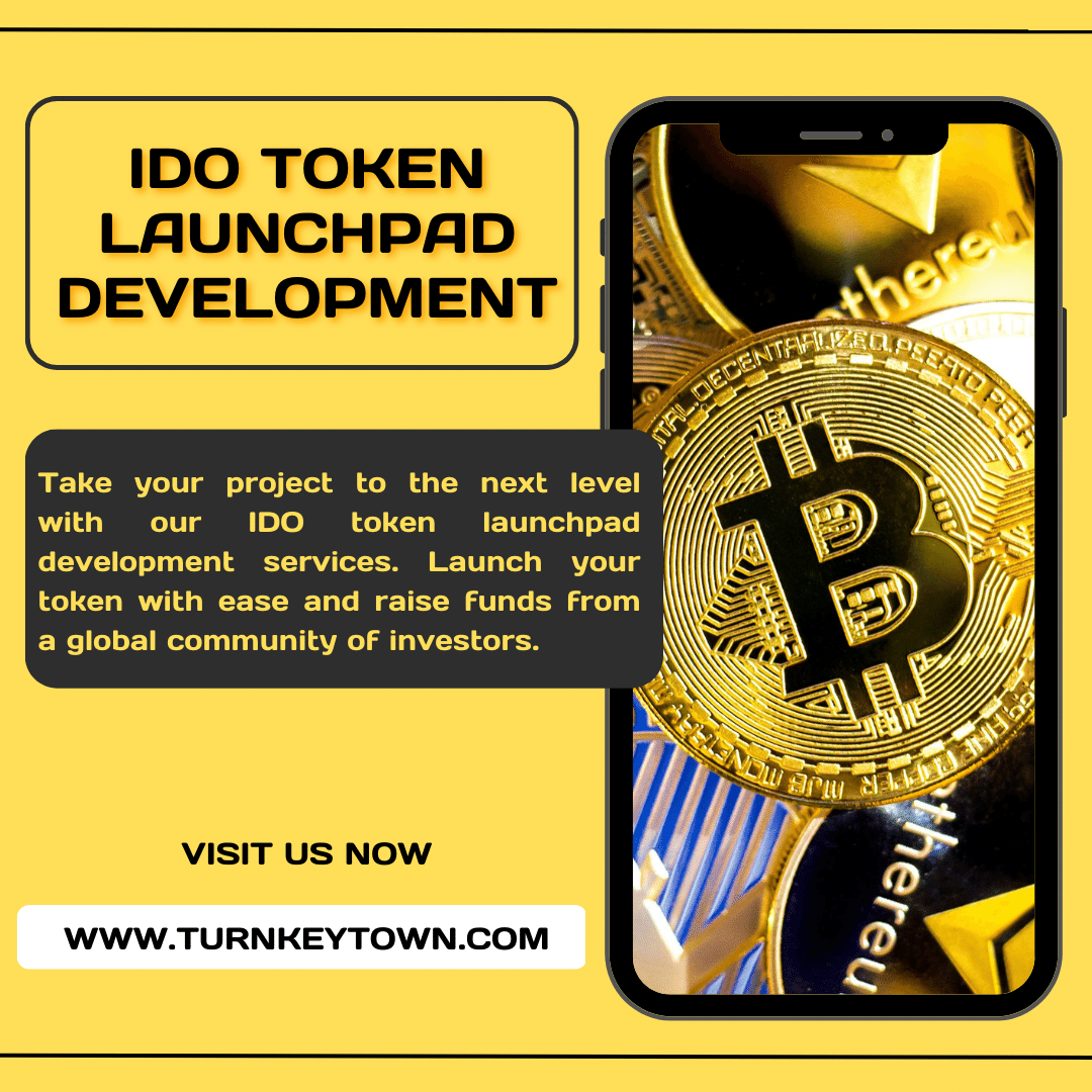 Launch Your Next Big Idea with IDO Token Launchpad Development

Take your project to the next level with our IDO token launchpad development services. 

Read: turnkeytown.com/ido-token-laun…

#idotokenlaunchpad #idotokenlaunchdevelopment #idolaunchpad