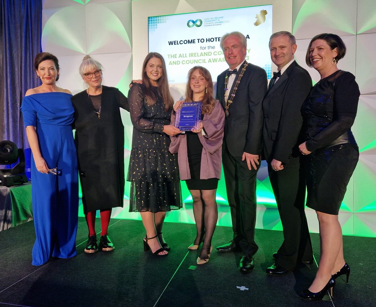 Local Authority Waters Programme (@watersprogramme) on Twitter photo Huge congrats to <a href="/Bi_URBAN/">Bí URBAN</a> on winning the Best Green Sustainable Initiative at the <a href="/LAMAAwards/">LAMA CC Awards</a> 2023 for 'The NatureRx Rain Garden' pilot held in <a href="/StoneybatterPoP/">Stoneybatter Pride of Place</a>
#LAWPRO is delighted to have supported the pilot along with <a href="/DubCityCouncil/">Dublin City Council</a> and we look forward to the next stage👏 Huge congrats to <a href="/Bi_URBAN/">Bí URBAN</a> on winning the Best Green Sustainable Initiative at the <a href="/LAMAAwards/">LAMA CC Awards</a> 2023 for 'The NatureRx Rain Garden' pilot held in <a href="/StoneybatterPoP/">Stoneybatter Pride of Place</a>
#LAWPRO is delighted to have supported the pilot along with <a href="/DubCityCouncil/">Dublin City Council</a> and we look forward to the next stage👏