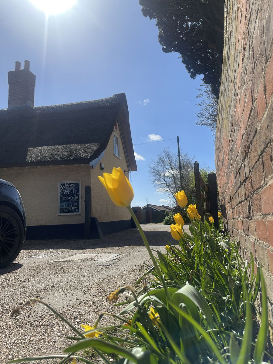 Lovely morning in #levington Nice day to head to The Ship for a #publunch 👍  Open and serving food all day 😎  #Ipswich #ipswich #pubwalks #riversidepub #suffolkpubs #thatchedpub @Adnams