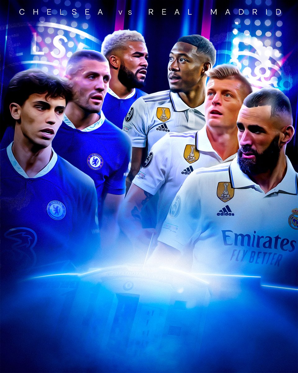 realmadriden's tweet photo. 🤩 ALL OUT TO SECURE OUR SEMIS SPOT! 🤩
🆚 @ChelseaFC 
🏟️ Stamford Bridge 
🕰️ 21:00 CEST https://t.co/cPSK9nHRoF