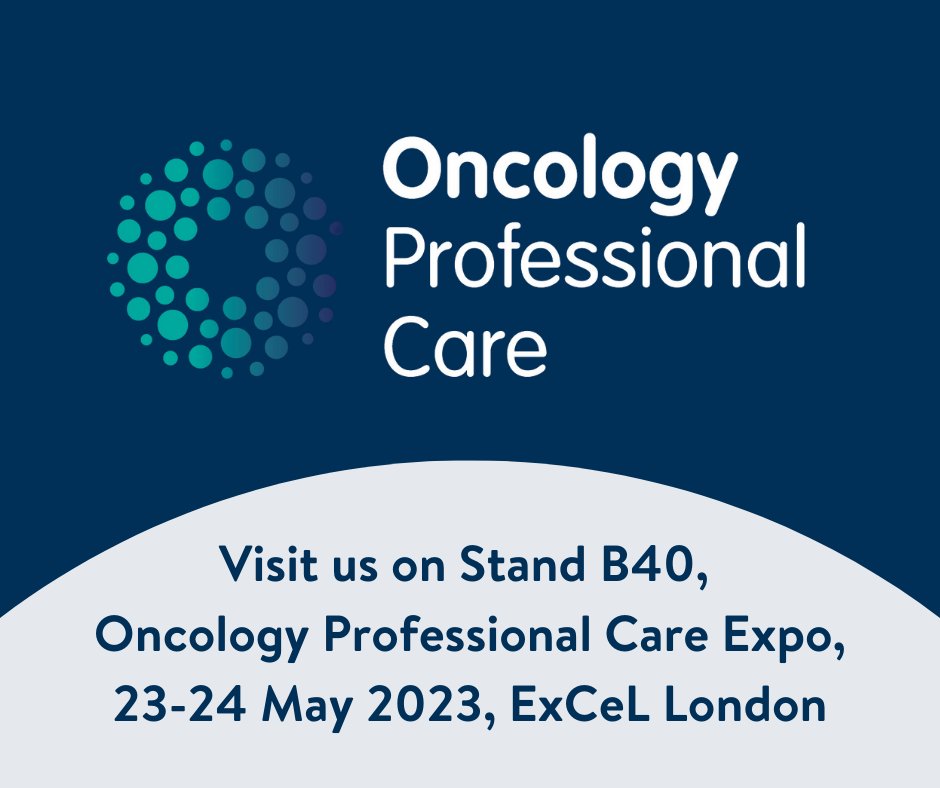 We will be joining some of the most influential healthcare professionals in oncology on 23-24 May at ExCeL London for the Oncology Professional Care Expo.  

Meet with our sales team during the event:

t.ly/FaJl 

#OncologyProfessionalCare #CancerPrevention