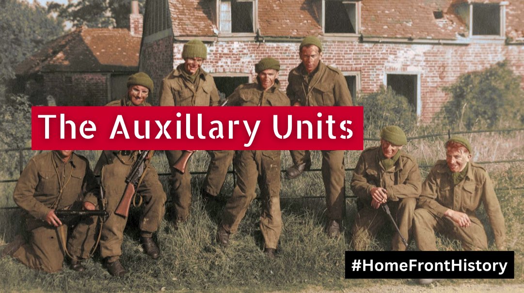 🎙🤫 New Episode!
This week <a href="/Chats1/">Andy Chatterton</a> gives us a beginners guide on the Auxiliary Units, from their inception to the tasks they would have performed in the event of Invasion! Join us on <a href="/acast/">Acast</a> or wherever you get your pods, shows.acast.com/home-front-his…
#podcasts #HomeFrontHistory #2WW