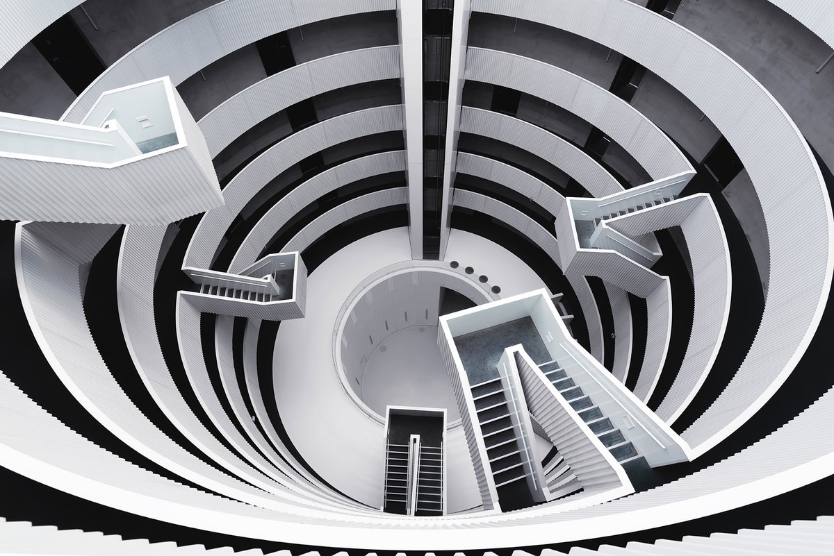 Gm! 
When I began shooting architecture a decade ago I was nervous when asking locals for help to access certain locations. Eventually, photographers develop an instinct to spot who'd be willing to help and who wouldn't.  
📷 Gemini Residence, designed by <a href="/MVRDV/">MVRDV</a> 
Copenhagen 2023