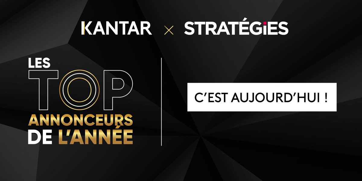 Strategies's tweet photo. 🏆 @KantarFR x @Strategies 🏆

Coup d’envoi de cette matinée pour découvrir les lauréats annonceurs dans neuf catégories : RSE, pure player…

L’occasion aussi de décrypter les nouvelles tendances de l'investissement média. 

#TopAnnonceurs https://t.co/wdrNKf0Cf9