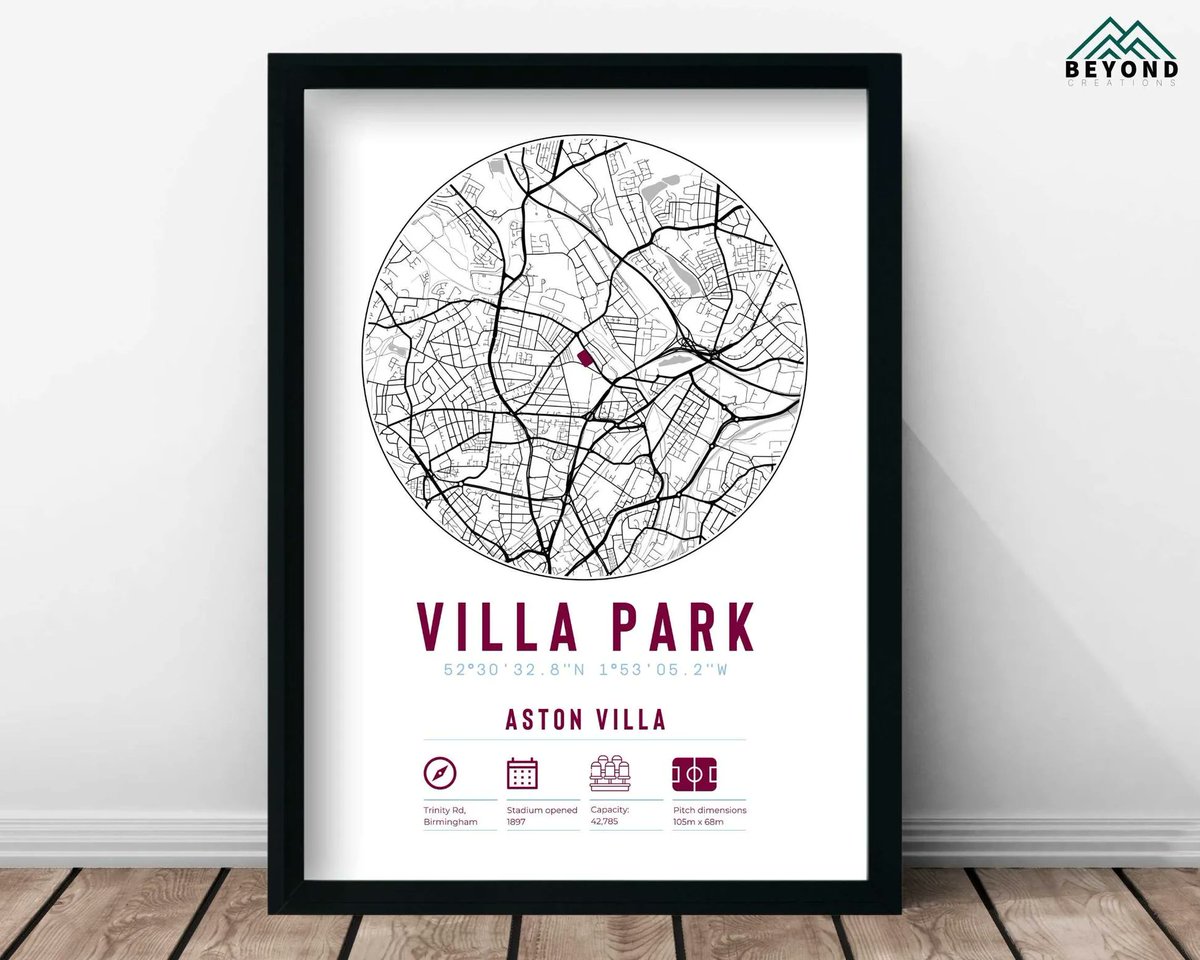 𝐂𝐀𝐋𝐋𝐈𝐍𝐆 𝐀𝐋𝐋 𝐕𝐈𝐋𝐋𝐀𝐍𝐒

Bag our Villa Park print with framing options available.

Worldwide delivery ⬇️ 

buff.ly/3ofFxvX