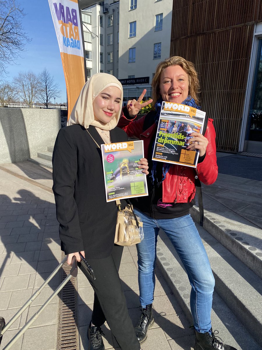 KarinSehlin's tweet photo. #tidningenword och #barnombudet på #barnrättsdagarna #brd23 i #karlstad för en stärkt #barnrätt https://t.co/ideSFOGOca