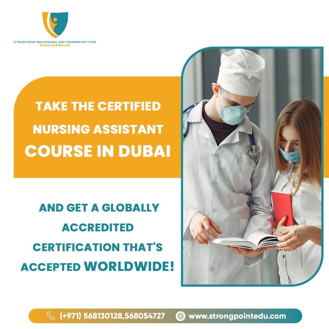 Ready to take your nursing career global? Enroll now in our Certified Nursing Assistant course in Dubai and earn a globally recognized certification that's accepted worldwide. Expand your horizons and grow with us! #GlobalCNA #CertifiedNursingAssistant #DubaiEducation #nursing