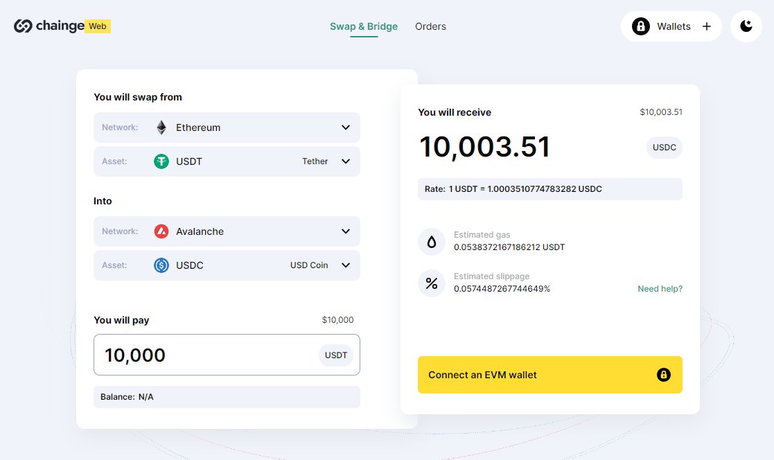 lucas_gool's tweet photo. Try it out🫵

The ultimate cross-chain liquidity aggregation solution.

https://t.co/FDigKSibti

$CHNG 🧠 few  

$ETH $USDT $AVAX $USDC https://t.co/62WAOvjDmy