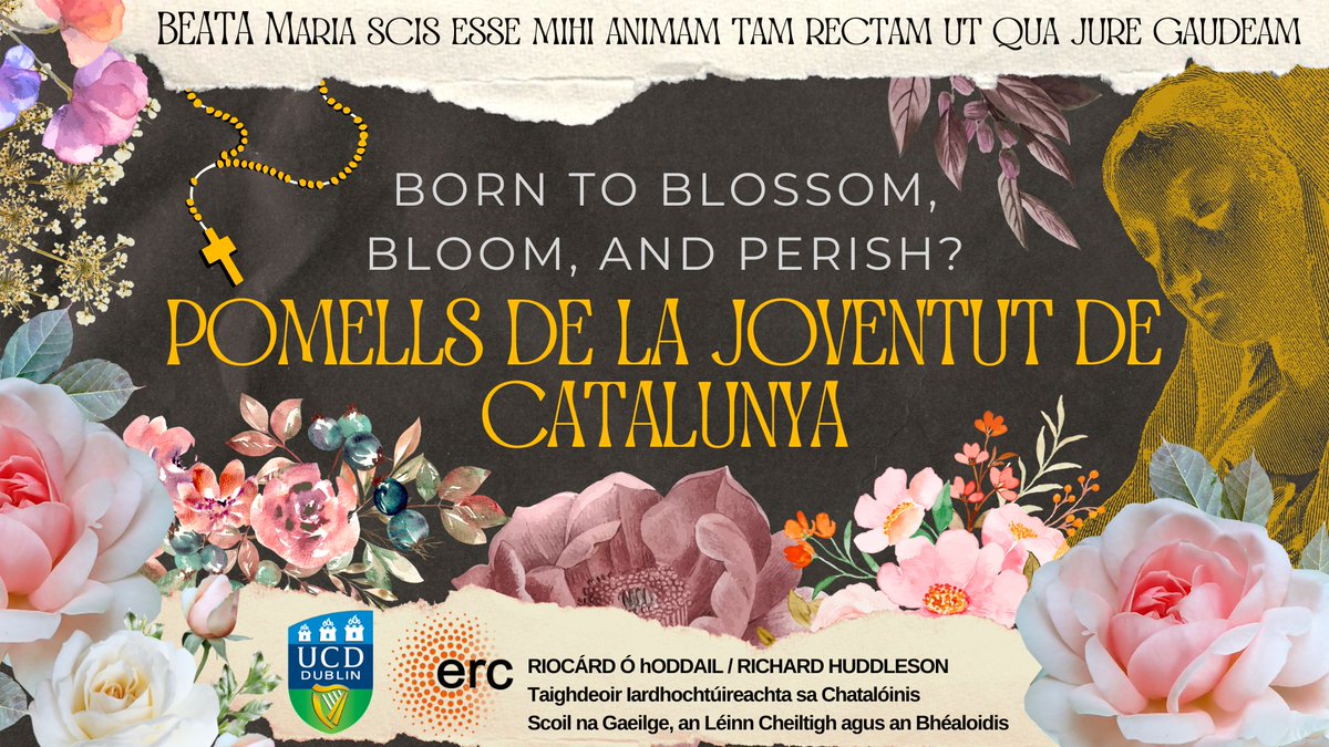 Tugaim aoichainte inniu ar mo chuid taighde faoina Pomells de la Joventut de Catalunya. Tá mé ag súil go mór leis!
  
Presenting on my research into 1920s Catalan youth today at AHGBI. Looking forward to sharing this work.