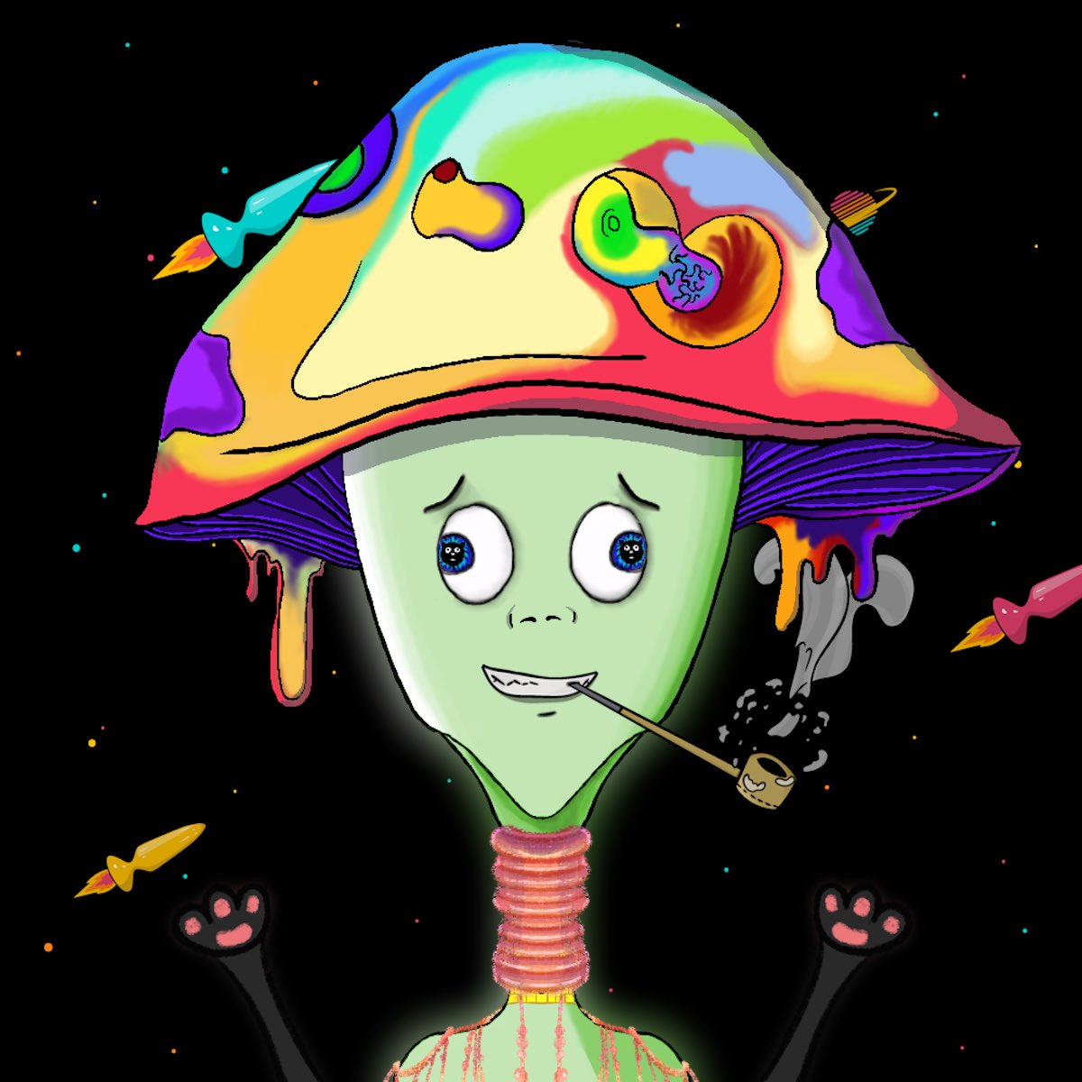 zethesx's tweet image. @Coktok and @moon_masters are cooking something behind the doors! Contributions from dozens of artist around here came alive pretty well during the tests.

Latest soon-to-be-launched coin of TSD $BAY backed Bayliens‘ mint is just getting closer everyday.

Stay tuned! 👽