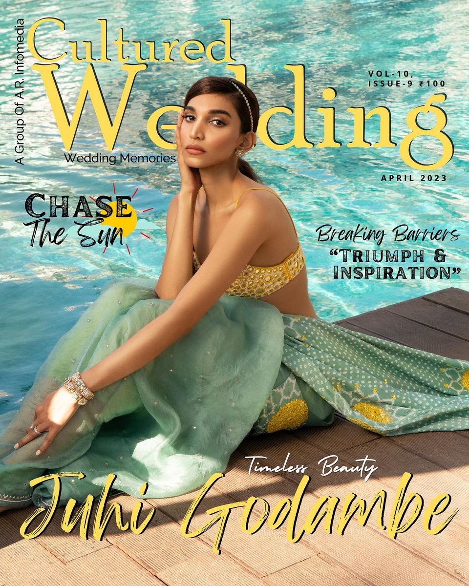 #juhigodambe on the April cover of #CulturedWedding Magazine