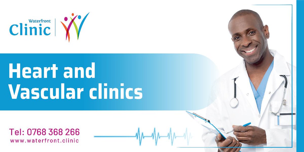Our Heart and Vascular Clinic offers comprehensive cardiology care, including diagnosis and treatment of coronary artery disease, heart failure, and more.
☎️: 0768 368266 
🌐: waterfront.clinic 

#WaterfrontCares #Restore #Rejuvenate #Rehabilitate