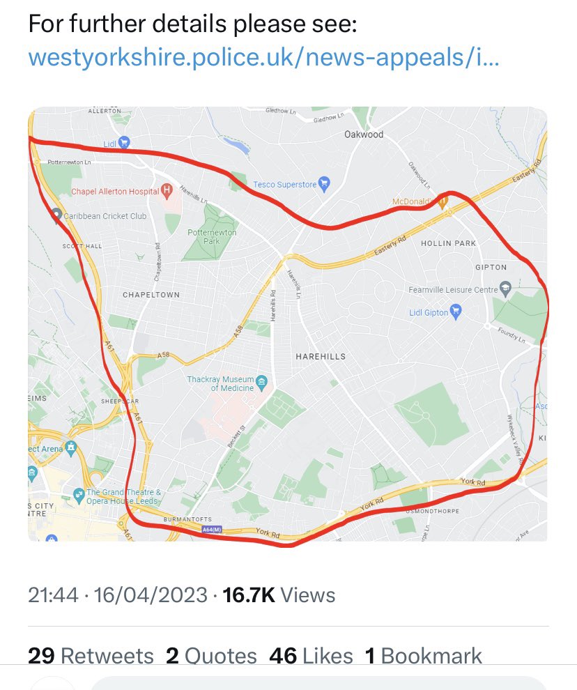 WYP_OpJemlock's tweet photo. #jemlock patrolled the area on Sunday evening to support the additional stop and search powers. Two males arrested, one for robbery and one for supplying drugs in the area. Importantly no further violence reported during that time. #WeAreHere everyday. https://t.co/4t6jWdlHBA