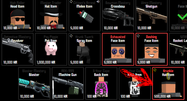 we only got 1 black market item this season and its this, kind of depressing