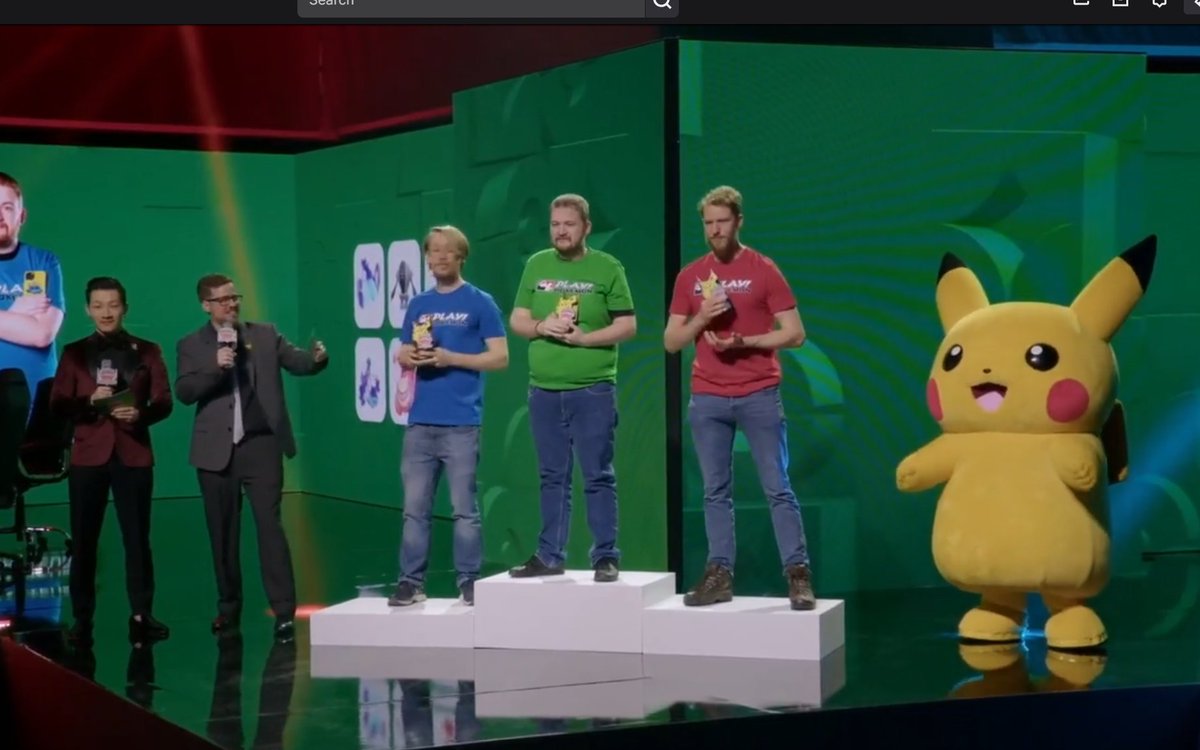 FishOnAHeater_'s tweet image. Production: Okay, I've worked out what would complete the scene.

Intern: Confetti? Pyrotechnics?

Production: A giant, bouncing, waving Pikachu.

Intern: Um, okay... Who's going to be the Pikachu?

Production: (stares at intern)

#EUIC #PlayPokemon